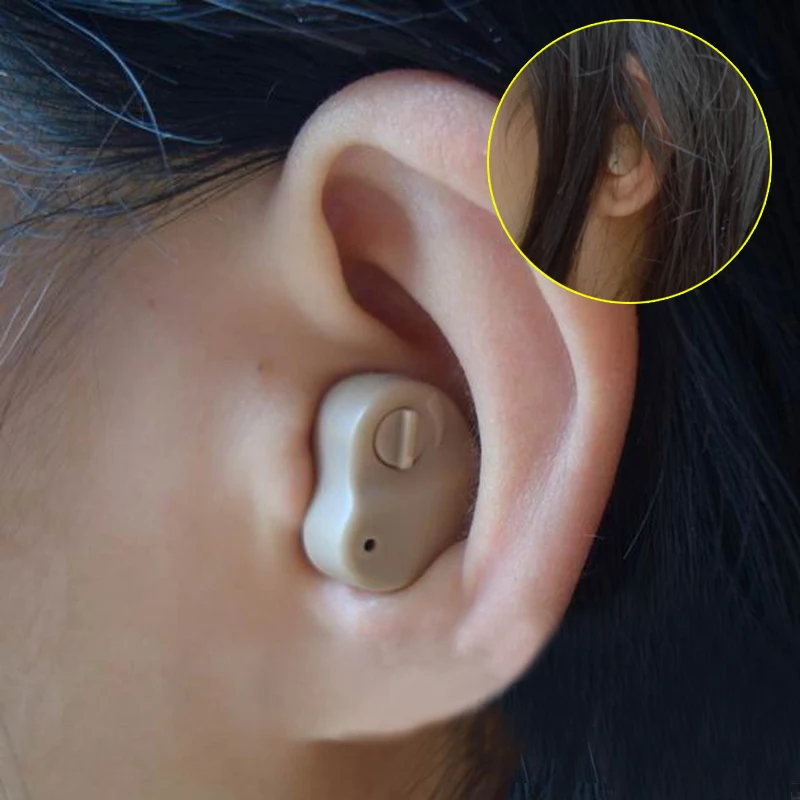 AXON K-80 Hearing Aid Personal Sound Amplifier Vibrator In Ear Volume Adjustable Hearing Aids Hear Clear for the Elderly