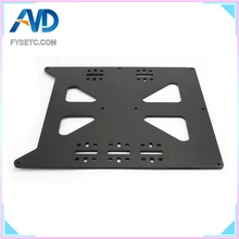 Black Aluminum Y Carriage Anodized Plate Upgrade V2 Prusa i3 V2 Hot Bed Support Plate For Prusa i3 DIY 3D Printer parts цена Black Aluminum Y Carriage Anodized Plate Upgrade V2 Prusa i3 V2 Hot Bed Support Plate For Prusa i3 DIY 3D Printer parts цены онлайн