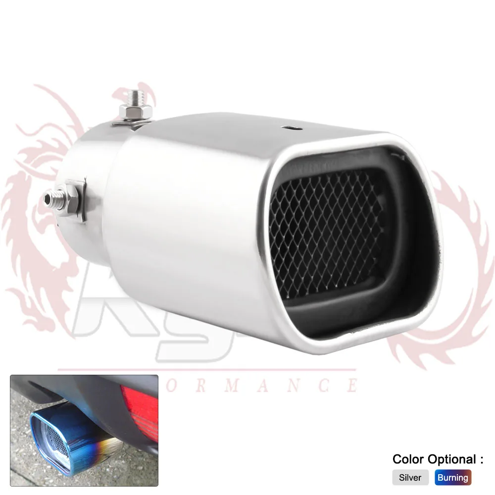 Universal Car Modification Stainless Steel Car Straight Exhaust Pipe