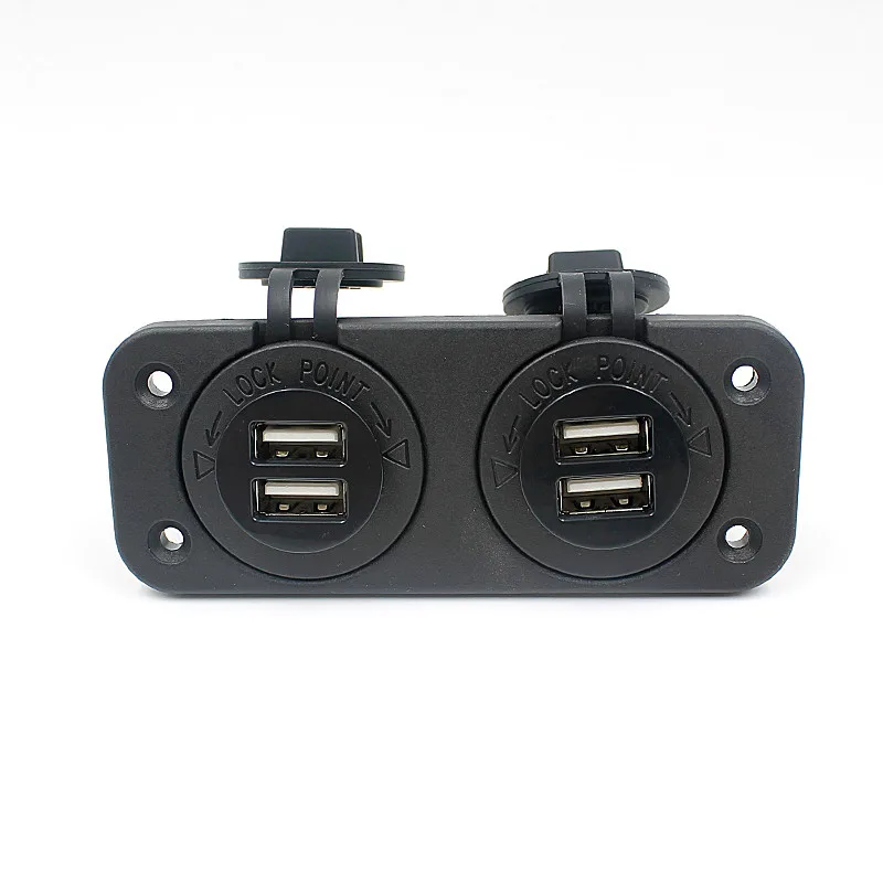 CARPRIE 4 USB 12V автомобильное зарядное устройство для автомобиля аксессуар лодки