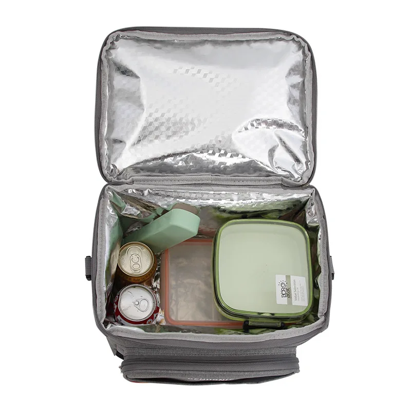 

Waterproof Aluminum Foil Insulation Bag Refrigerated Leakproof Ice Pack Multi-functionBox Large-capacity Meal for Hiking