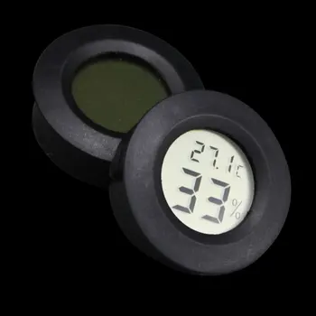 

Hot Sale Mini Practical Gadges Round Accurate Electronic Cigar Hygrometer