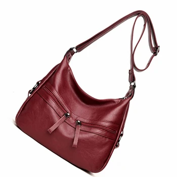 

women brand large capacity handbags ladies messengers bags soft pu leather girls designer crossbody shoulder bag bolsas feminina