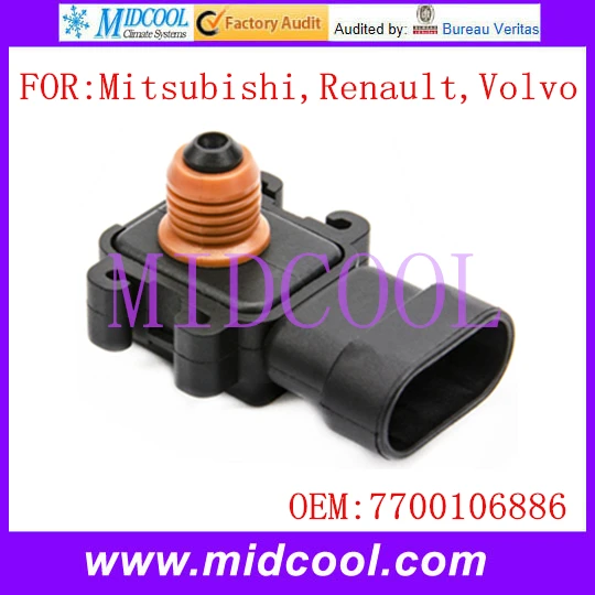 

New Intake Manifold Pressure Sensor MAP Sensor use OE No. 7700106886 4410279 22365000QAB M889795 for Mitsubishi