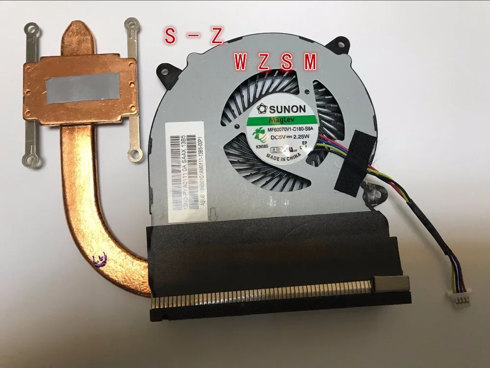 Новинка бесплатная доставка для ASUS G75 серии N550 13NB01G1AM011-1 13GN2V1AM030 радиатор с