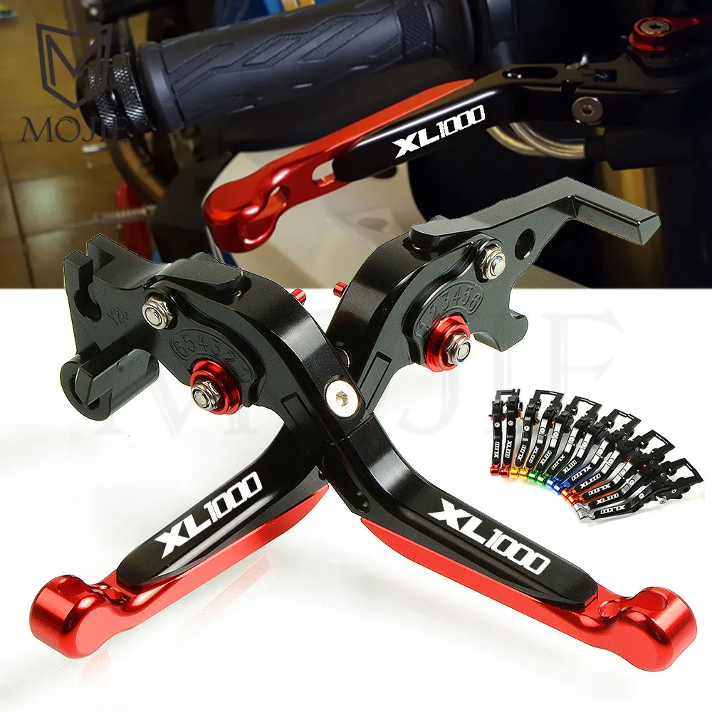 Для Honda XL1000 XL1000V XL 1000 V VARADERO 1999 2013 2012 2011 2010 2009 Мотоцикл CNC регулируемые складные