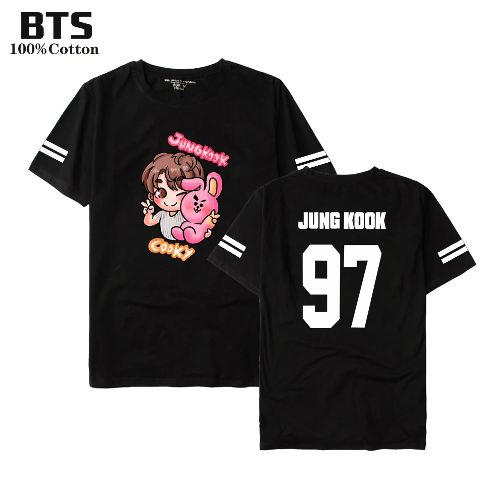 BTS Merch Shop BTS Lovely Anime T-shirts BTS Merchandise