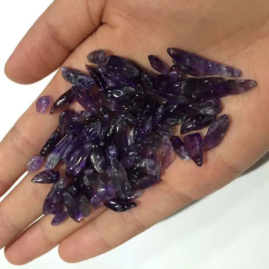 Природный Камень Фиолетовый Кристалл 100g 6~ 15 см