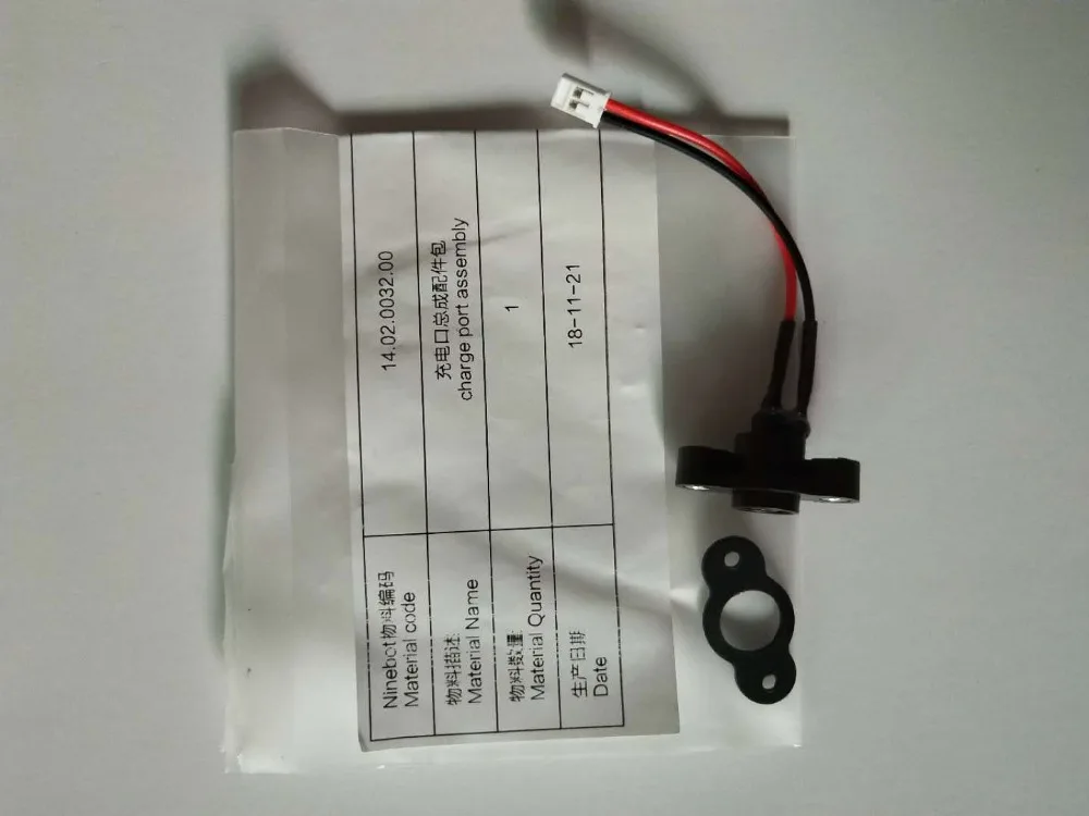 Original Ninebot Scooter Charge Port Assembly for Ninebot ES1 ES2 ES4