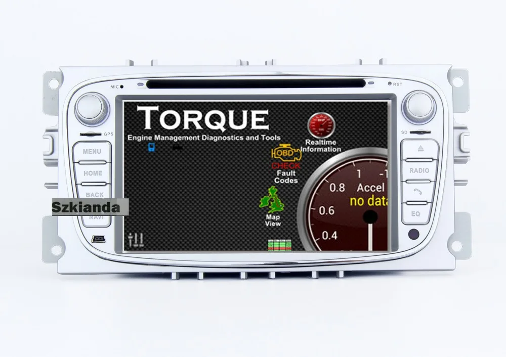 Perfect Top Quality 4G+32G Android 8.1 Car DVD player For FORD Mondeo DVD C Max S max Wifi 4G Bluetooth Radio RDS Steering wheel OBDII 2