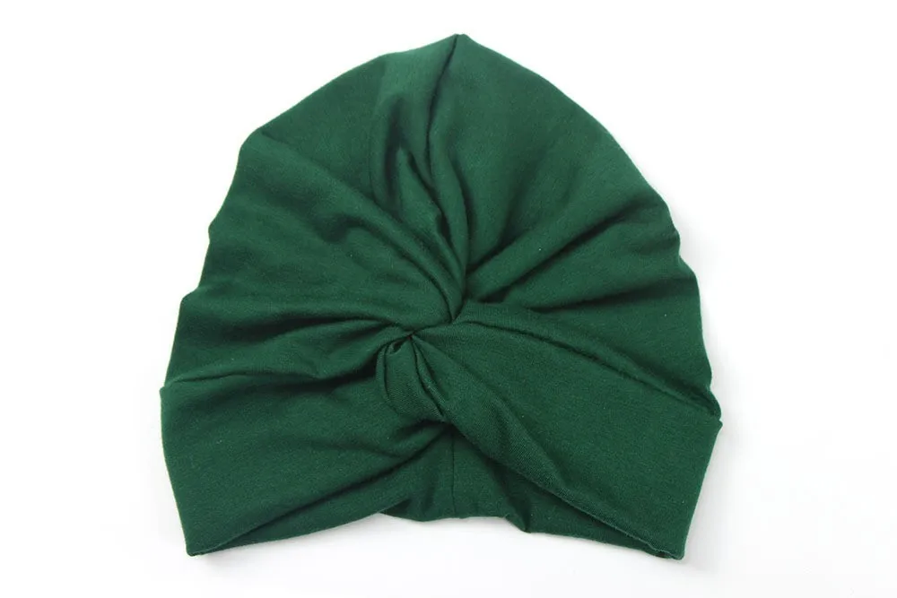 Детская хлопковая шапка для девочек и мальчиков, шляпа для фотографирования новорожденных, реквизит, шапочка, весна-осень, вязаная крючком одежда для малышей, Аксессуары для младенцев - Цвет: Dark Green