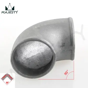 

silver Pipe Joiner 102mm Cast Aluminum 90 Degree Elbow Pipe Turbo Intercooler pipe 90 degree