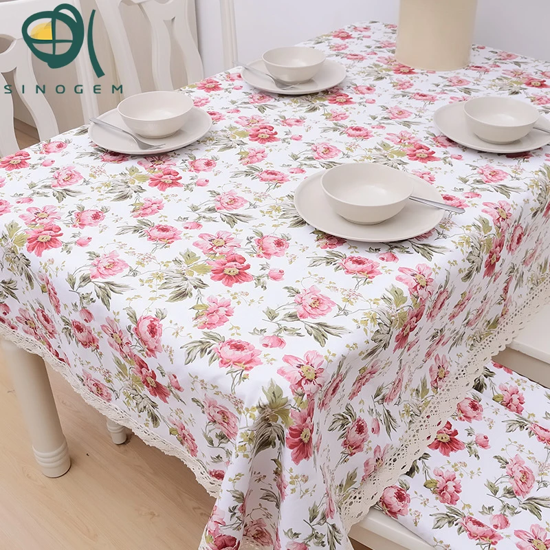 Online Get Cheap Pink Rose Tablecloth Alibaba Group