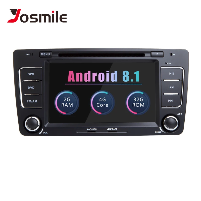 

AutoRadio 2 Din Android 8.1 Car DVD Player For Skoda Octavia A 5 A5 2 A 7Yeti 2008 2009 2010 2011 2012 2013 2014 GPS Navigation