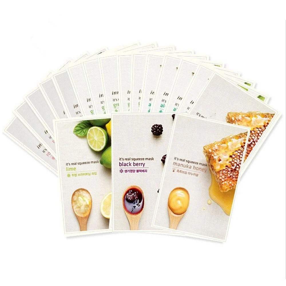 

Skin Care Face Mask Moisturizing Facial Mask Oil Control Whitening Shrink Pores Korean Sheet Moisturizer Face Mask Skin Care