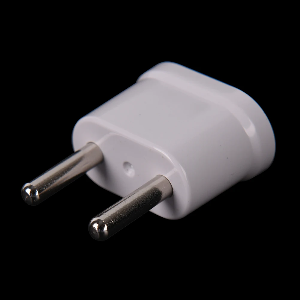 Горячая Распродажа US USA to EU EURO Europe Travel Power Plug Adapter Charger Converter for converter White|Умные