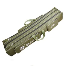 Прорезыватель Удочка сумка для удочки пакет для железной рыболовной снасти 1,2 метров двухслойная Тайваньская Рыболовная Сумка