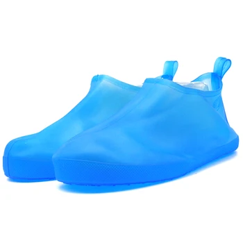 

Waterproof Reusable Rain Shoes Covers Rubber Watertight Slip-resistant Rain Boot Overshoes Men & Women Shoes Accessories