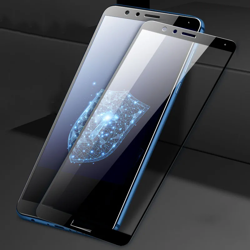 Закаленное стекло для Huawei Honor 8 Lite 9 защита экрана полное покрытие 6C Pro 7X V10|Защитные