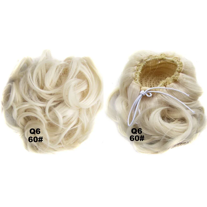 Jeedou Synthetic Curly Hair Chignon Bun Pad Rubber Band 60g Chic and Trendy Hottest Hair Trends Hairpieces Jeedou Synthetic Curly Hair Chignon Bun Pad Rubber Band 60g Chic and Trendy Hottest Hair Trends Hairpieces