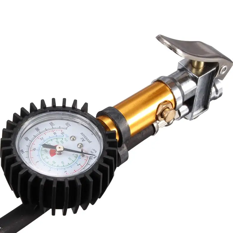 Гибкий шланг для автомобиля грузовика мотоцикла 220 PSI датчик давления в