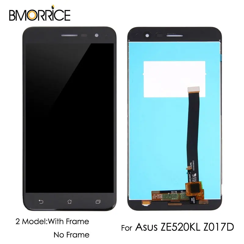 

Original LCD Display For Asus ZenFone 3 ZE520KL Z017D Touch Screen Digitizer Assembly Replacement With Frame 5.2 inch