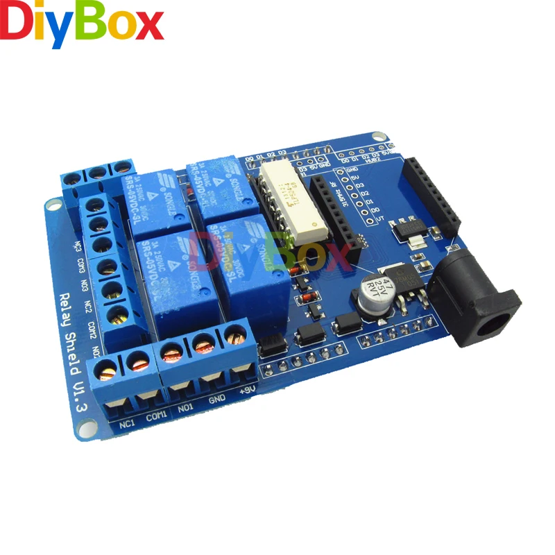 

5V 4 Channel Relay Module Extension Board Relay Shield V1.3 For Arduino UNO R3 Xbee 315