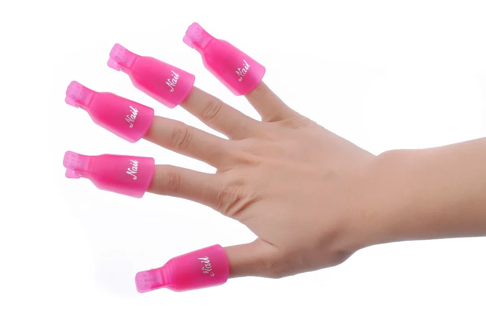10 шт./компл. многоразовый Гель-лак для ногтей обертывание ногтей искусство замочить от ногтей Remover лак для удаления Обертывания Набор инструментов для маникюра
