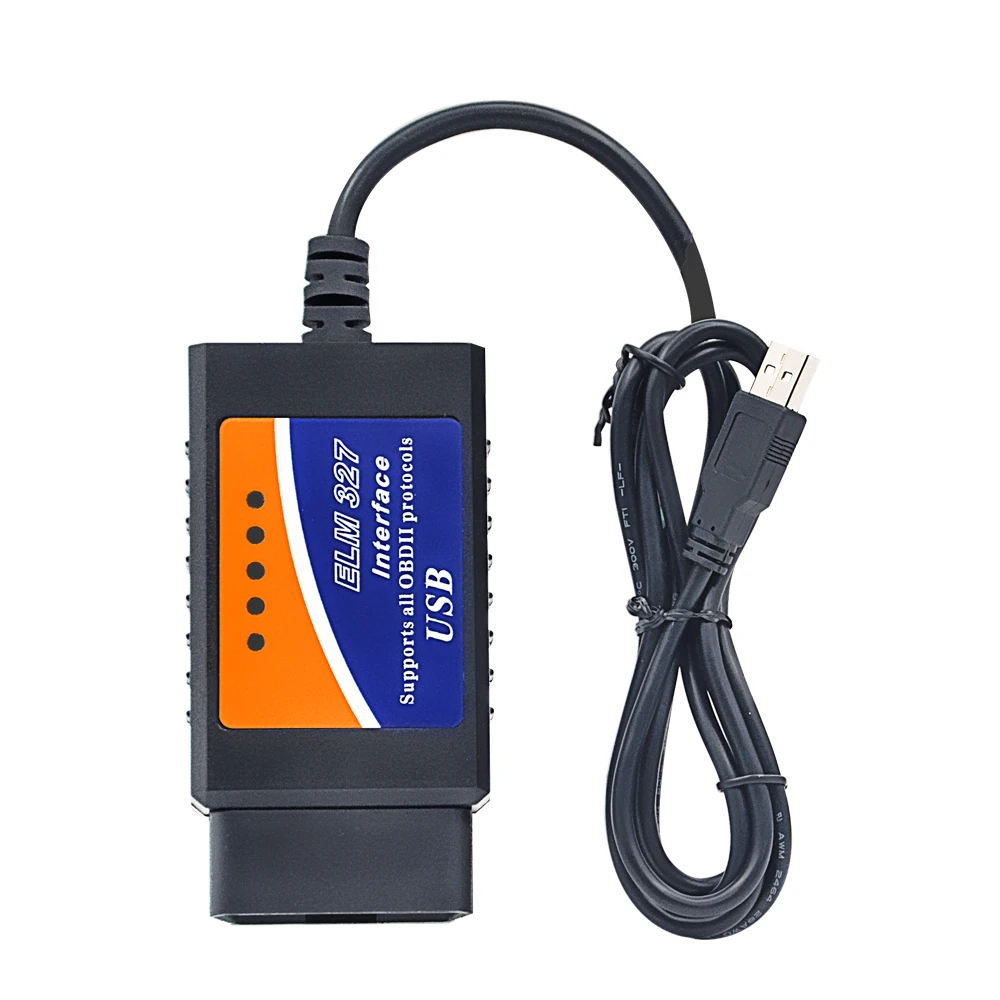 

ELM327 OBD/OBDII Scanner Latest version elm327 usb interface obd2 diagnostic tool USB Elm327 OBD2 Code Readers Scan Tools