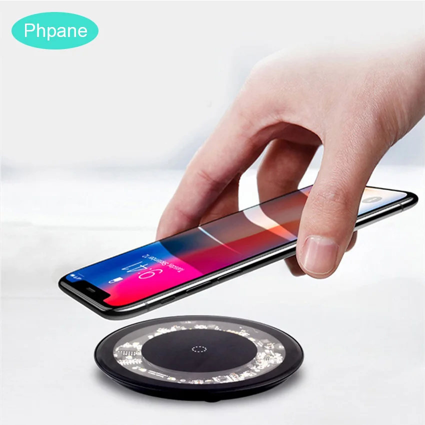 

Circle Wireless Charger Carregador Sem Fio Chargeur Induction Charging Charge Board For Samsung S10 A5 Iphone XR Xiaomi mi9 Pro