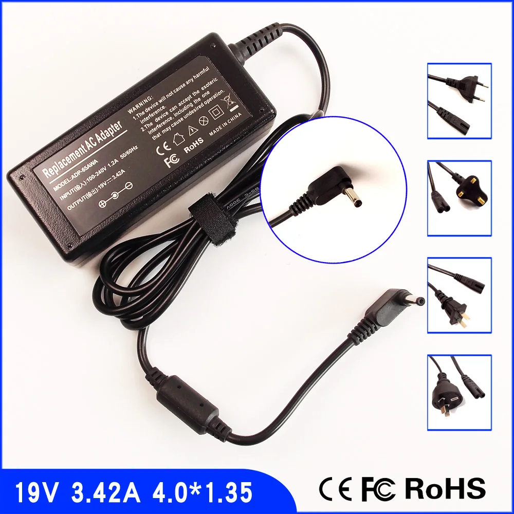 19V 3.42A Laptop Ac Adapter Charger for ASUS ZenBook Prime UX301