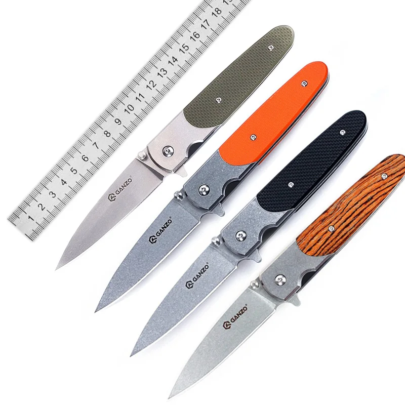 

Ganzo G743-2 Original Military Folding Knife 440C Blade G10 Handle Hunting Outdoor Camping Survival Tactical Utility Edc Tools