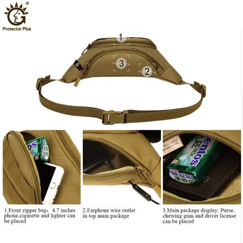 Tactical Military Molle Bag Waterproof Waist Bag Fanny Pack Climbing Hiking Fishing Sports Hunting Waist Bags Belt Tactical Military Molle Bag Waterproof Waist Bag Fanny Pack Climbing Hiking Fishing Sports Hunting Waist Bags Belt