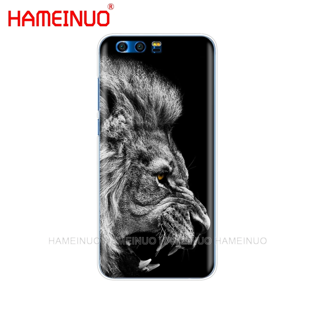 Модный милый чехол для телефона с изображением Льва и тигра HAMEINUO Huawei Honor 10 V10 4A 5A 6A