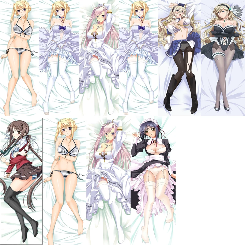 Любитель аниме принцессы! Charlotte Hazelrink & Silvia Van Hossen Dakimakura наволочка для подушки