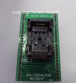 

Burn imported IC test socket adapter TSOP48 programming SB247-B4806