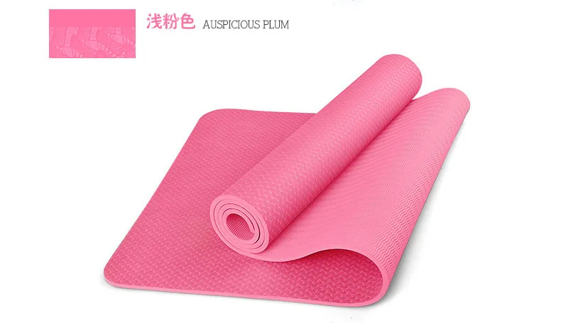 Новый безвкусный Коврик для йоги tpe, толстый нескользящий коврик для фитнеса для мужчин и женщин, Удлиненный коврик для йоги