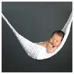 Ручной работы для новорожденных 0-12 месяцев для маленьких мальчиков девушки гамак кокон фото реквизит для фотосессии костюм (он