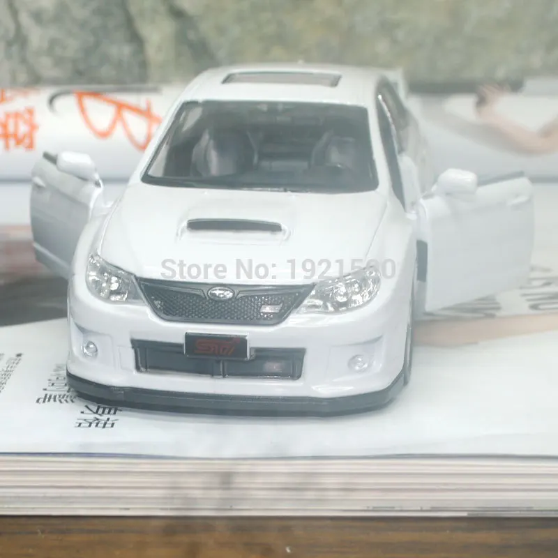 UNI 1/36 масштабные автомобильные игрушки япония Subaru STI литье под давлением металлическая модель автомобиля для подарка/коллекции/детей