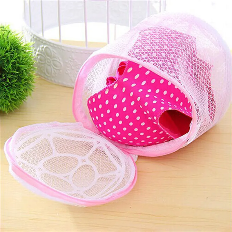 New Lingerie Washing Home Use Mesh Clothing Underwear Organizer Washing Bag Useful Mesh Net Bra Wash Bag zipper Laundry Bag