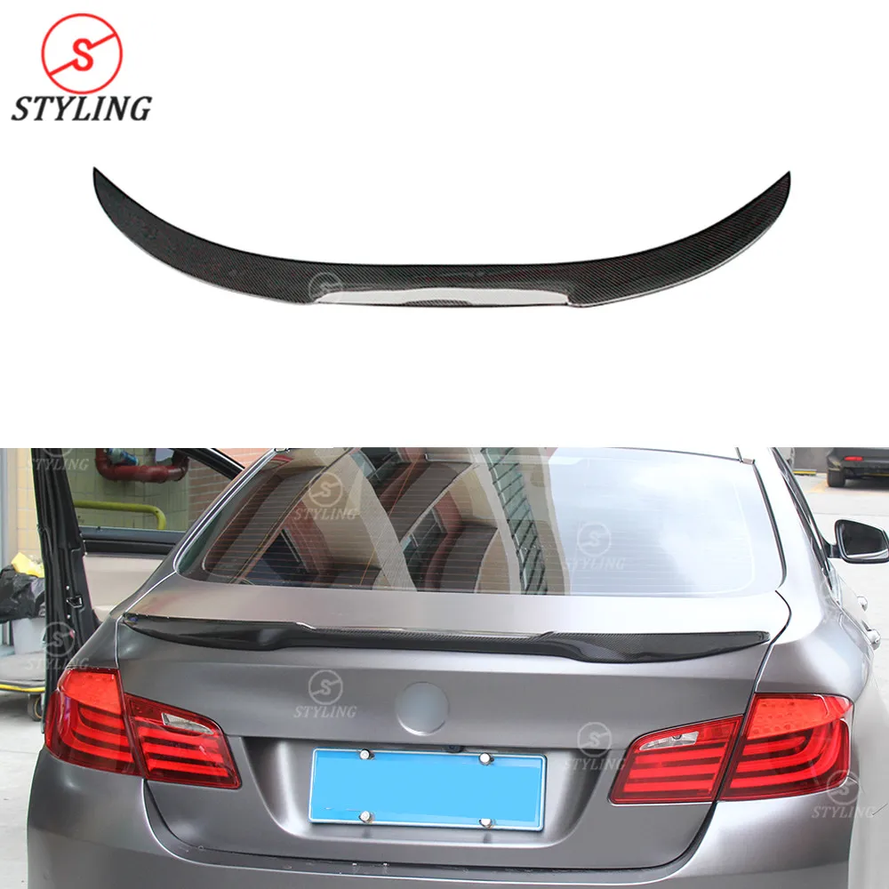 M5 F10 Carbon Spoiler M4 Style For BMW F10 520d 525i 530i 540i rear