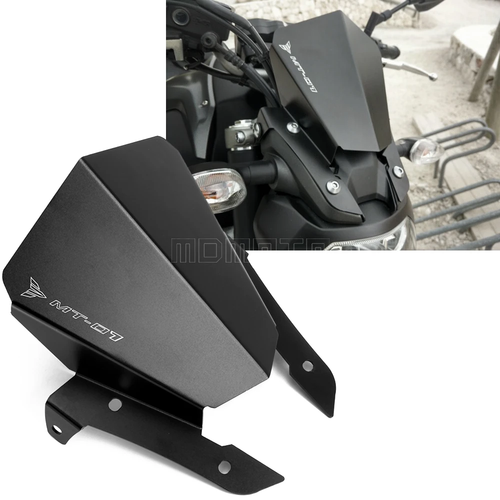 Лобовое стекло для мотоцикла Yamaha MT07 MT09 FZ09 FZ 09 2016 2017 Motocross MT 07 CNC|mt 07|accessories yamahamotorbike yamaha |