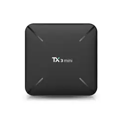 WEGOO 2018 TX3 мини-ЛГ смарт-ТВ коробка Android 7,1 Amlogic S905W 2 ГБ 16 ГБ Wi-Fi 4 К ТВ Box Media Player Декодер каналов кабельного телевидения ТВ коробка