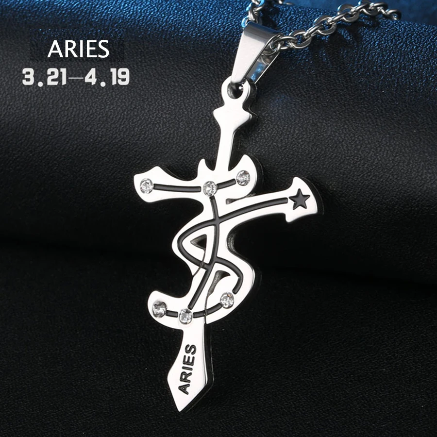 Creative Constellation Series Aries Pendant Necklaces