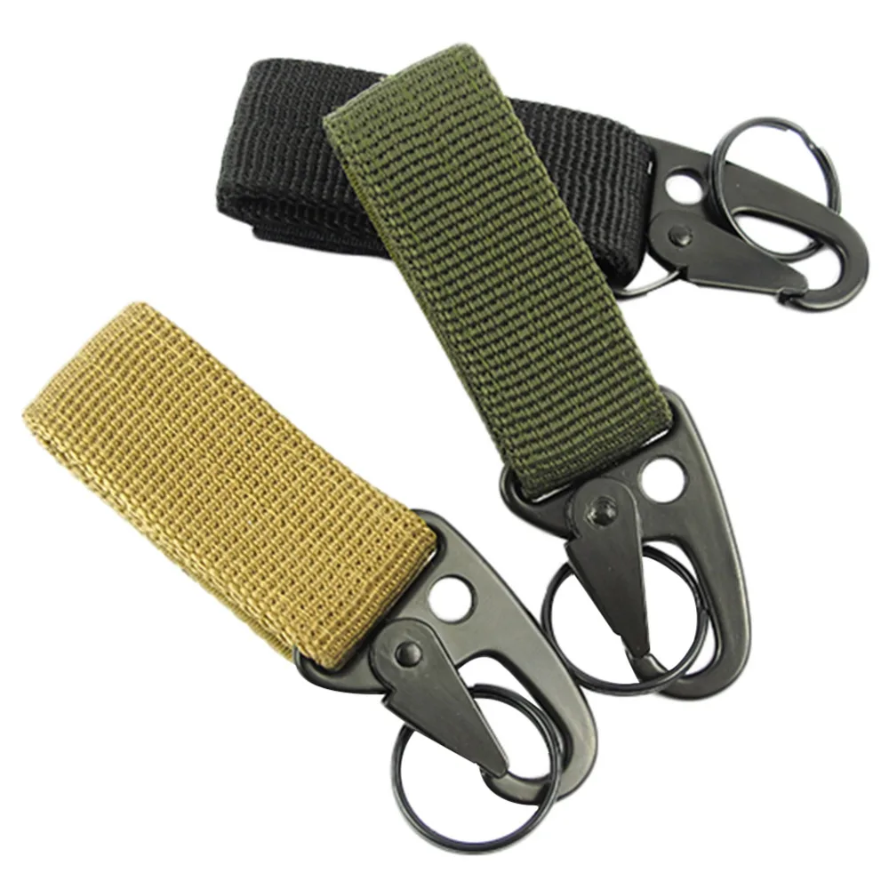 Тактический Карабин, крючки для рюкзака Olecranon Molle крючок для выживания EDC Военный Открытый Кемпинг нейлоновый брелок застежка