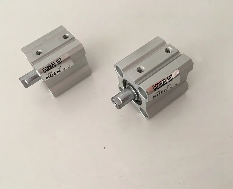 LOT//2* NEW* SMC PNEUMATIC CYLINDER COMPACT DOUBLE ACTING CQ2B25-5D