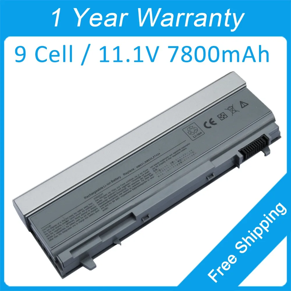 Новый 9 ячеек 7800mah Аккумулятор для ноутбука dell Precision M4400 M4500 M6400 0PT434 4N369 KY477 R822G 1M215 4P887