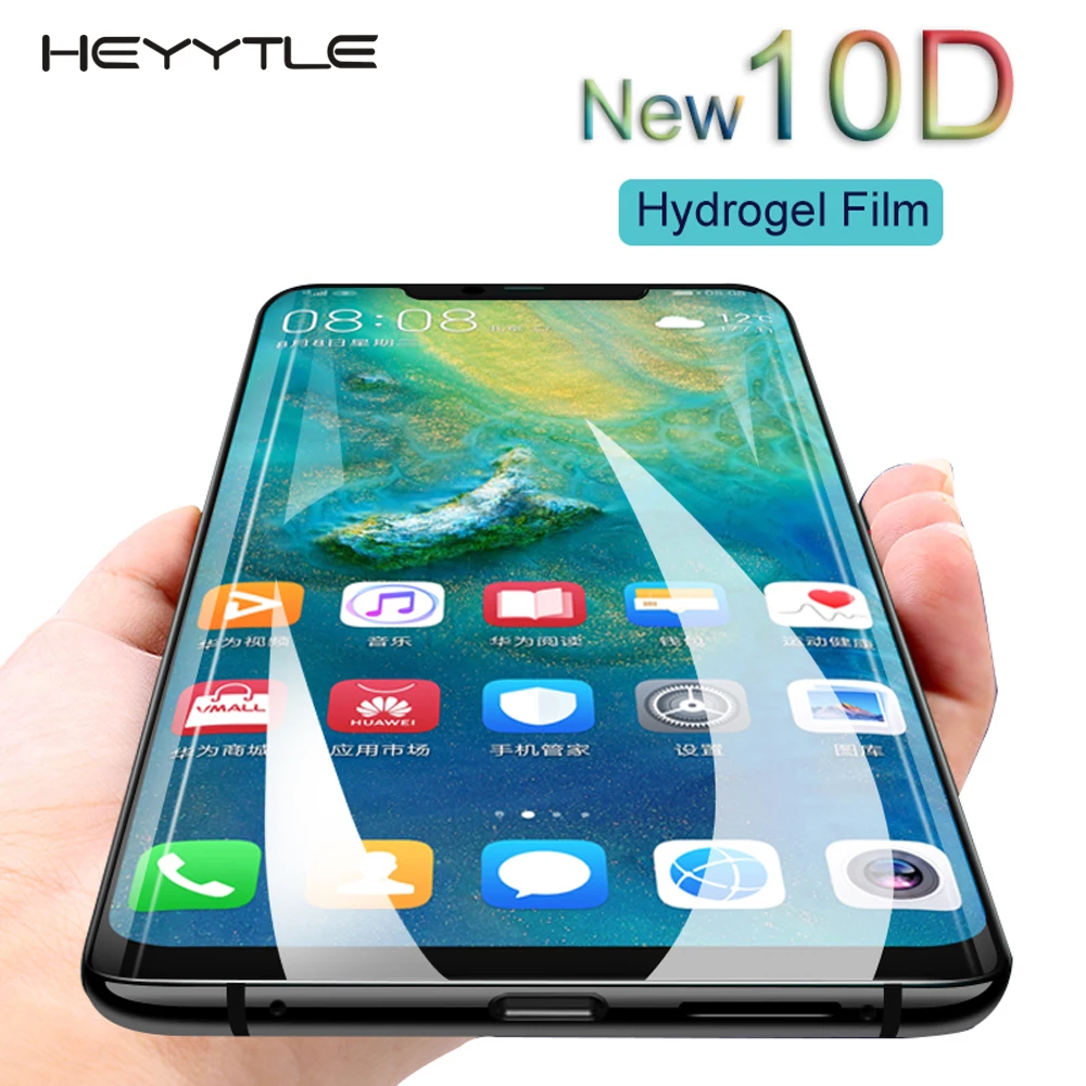 10D мягкая Гидрогелевая Защитная пленка для huawei Honor 10 9 Lite 8X Play Magic полное покрытие