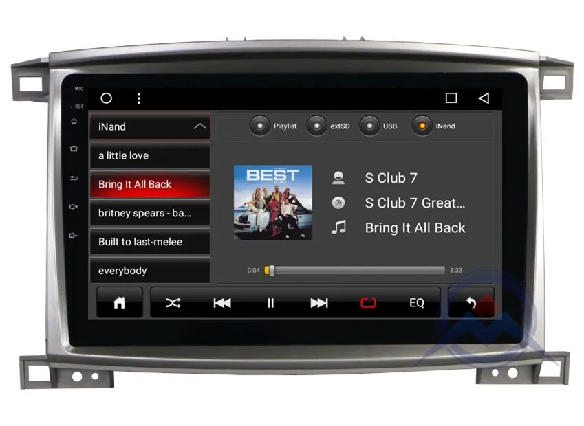 Sale ZOHANAVI 10.2" Android octa core Car DVD Stereo For Toyota Land Cruiser 100 LC100 Lexus LX470 Auto Radio GPS Navigation 19