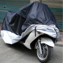 Большой размер 245*105*125 см мотоциклетное покрытие водонепроницаемый пылезащитный чехол для скутера устойчивый к ультрафиолетовому излучению чехол для тяжелого гоночного велосипеда